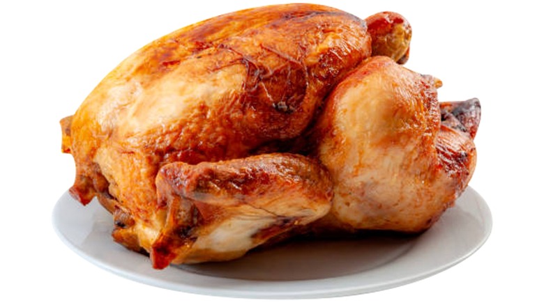 organic rotisserie chicken from Erewhon