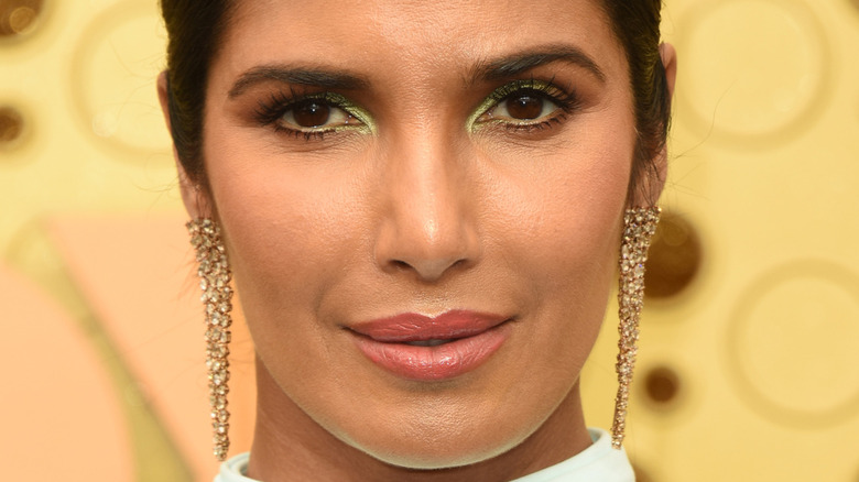 Close up of Padma Lakshmi