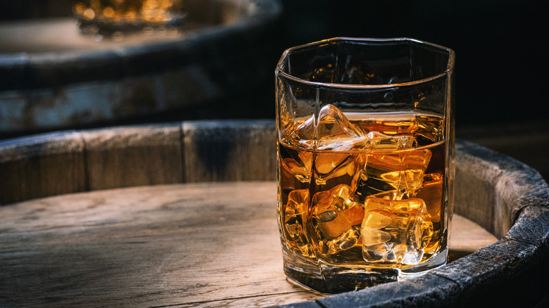 Whiskey on the rocks