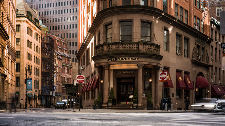 Delmonico's Restaurant in New York City.