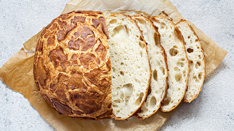 Dutch crunch bread loaf