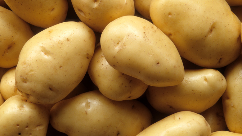 Pile of potatoes