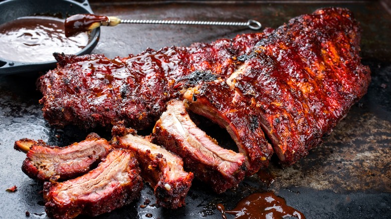 BBQ St Louis ribs