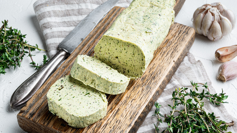 Herbed compound butter