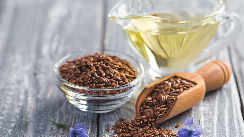 Flaxseeds and oil