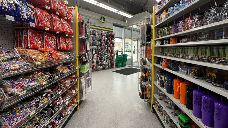 Interior of a Dollar General Store.