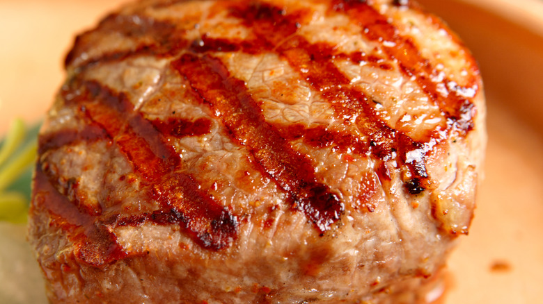 Crosshatch filet mignon