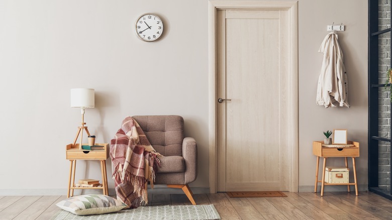 small apartment with various furniture