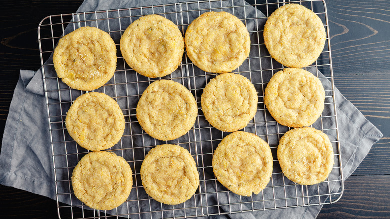 A batch of lemon cookies