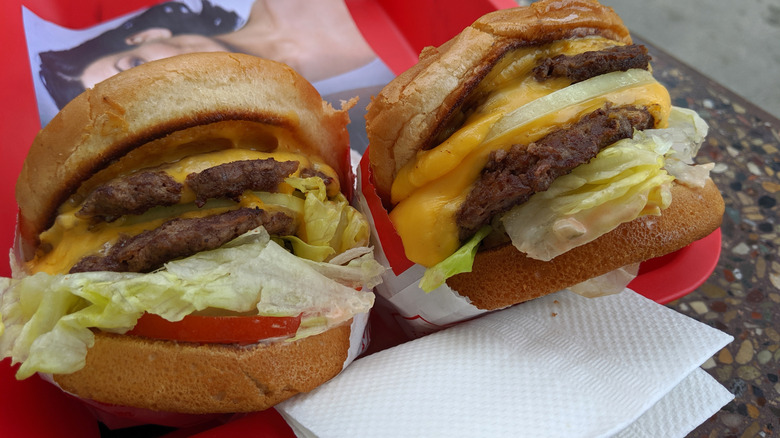 Animal Style Double-Doubles from In-N-Out Burger.
