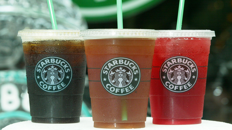 Starbucks iced teas