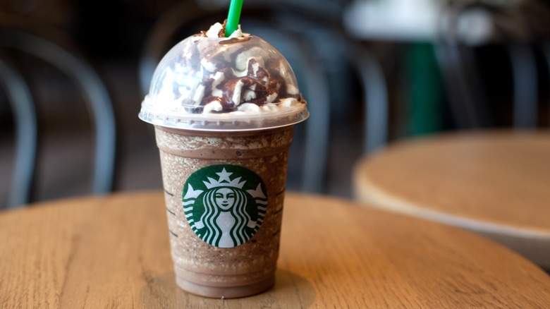 Starbucks chocolate Frappuccino