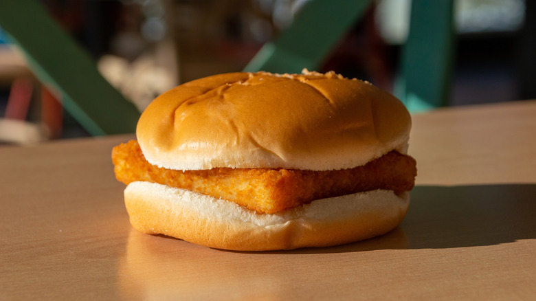 A McDonald's McFish in France.