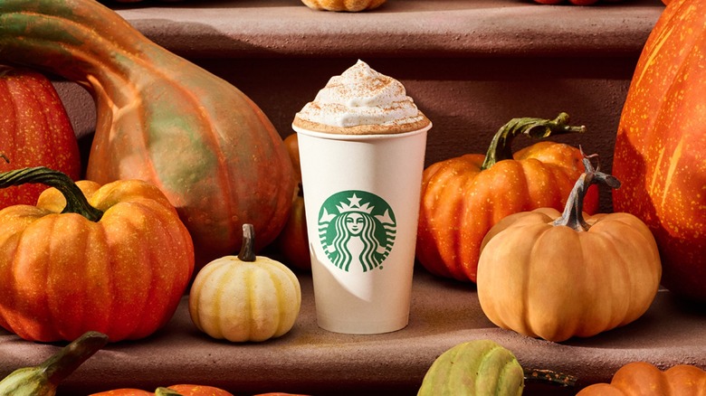 Starbucks pumpkin drink