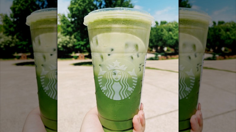 iced matcha with extra cold foam