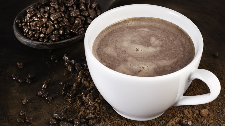 cup of hot chocolate
