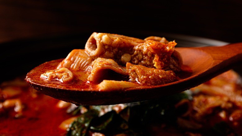 Spicy chitterlings