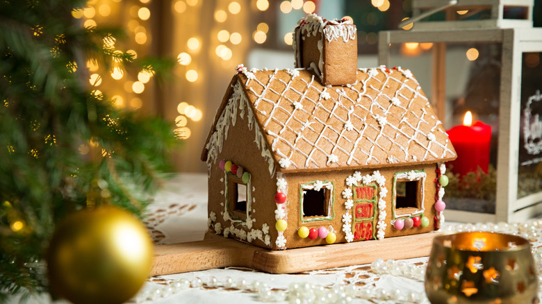 Christmas gingerbread house