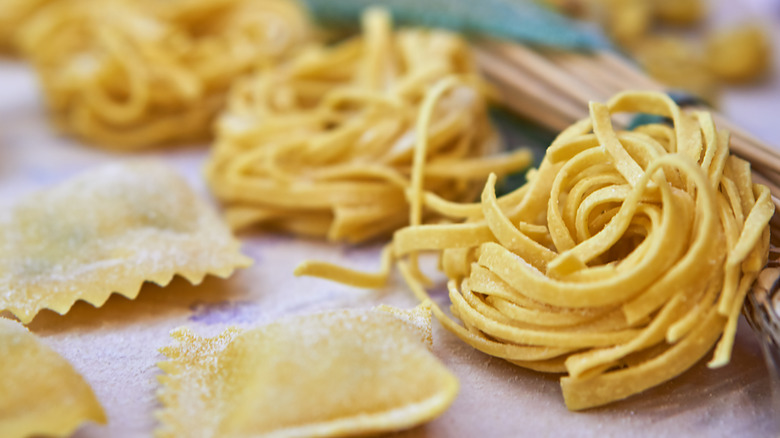 different types of pasta