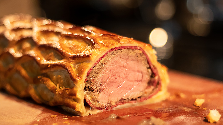 Beef Wellington loaf