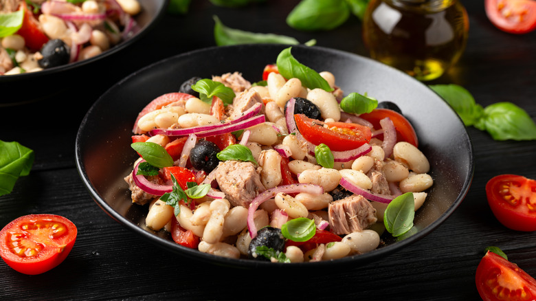 white bean tuna salad