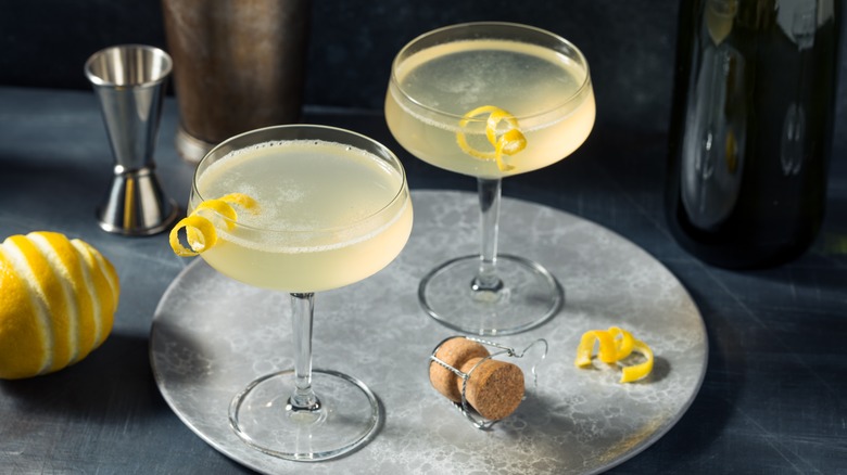 cocktails with a lemon twist