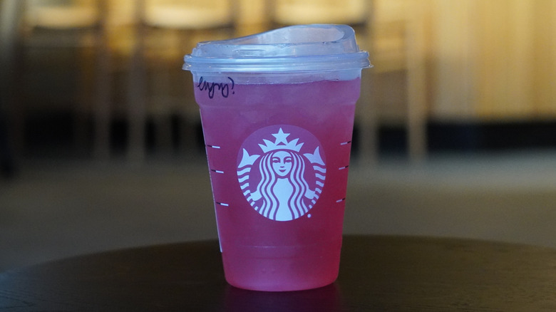 Starbucks' Cannon Ball Drink