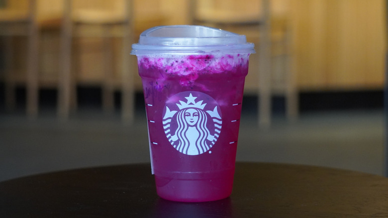 Starbucks' Mango Dragonfruit Lemonade Refresher