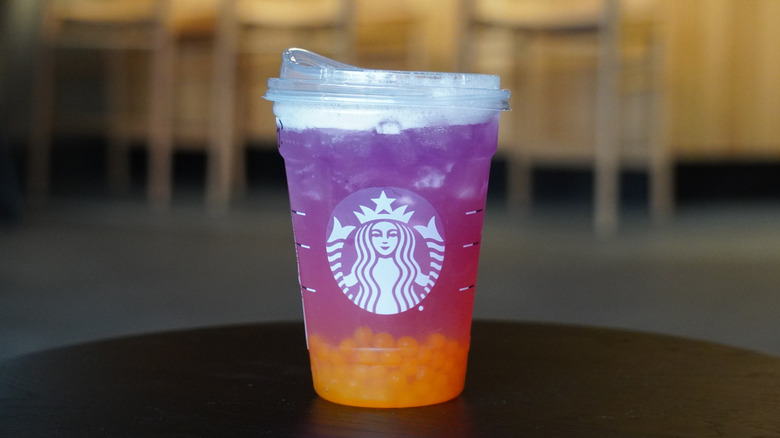 Starbucks' Tropical Butterfly Lemonade Refresher