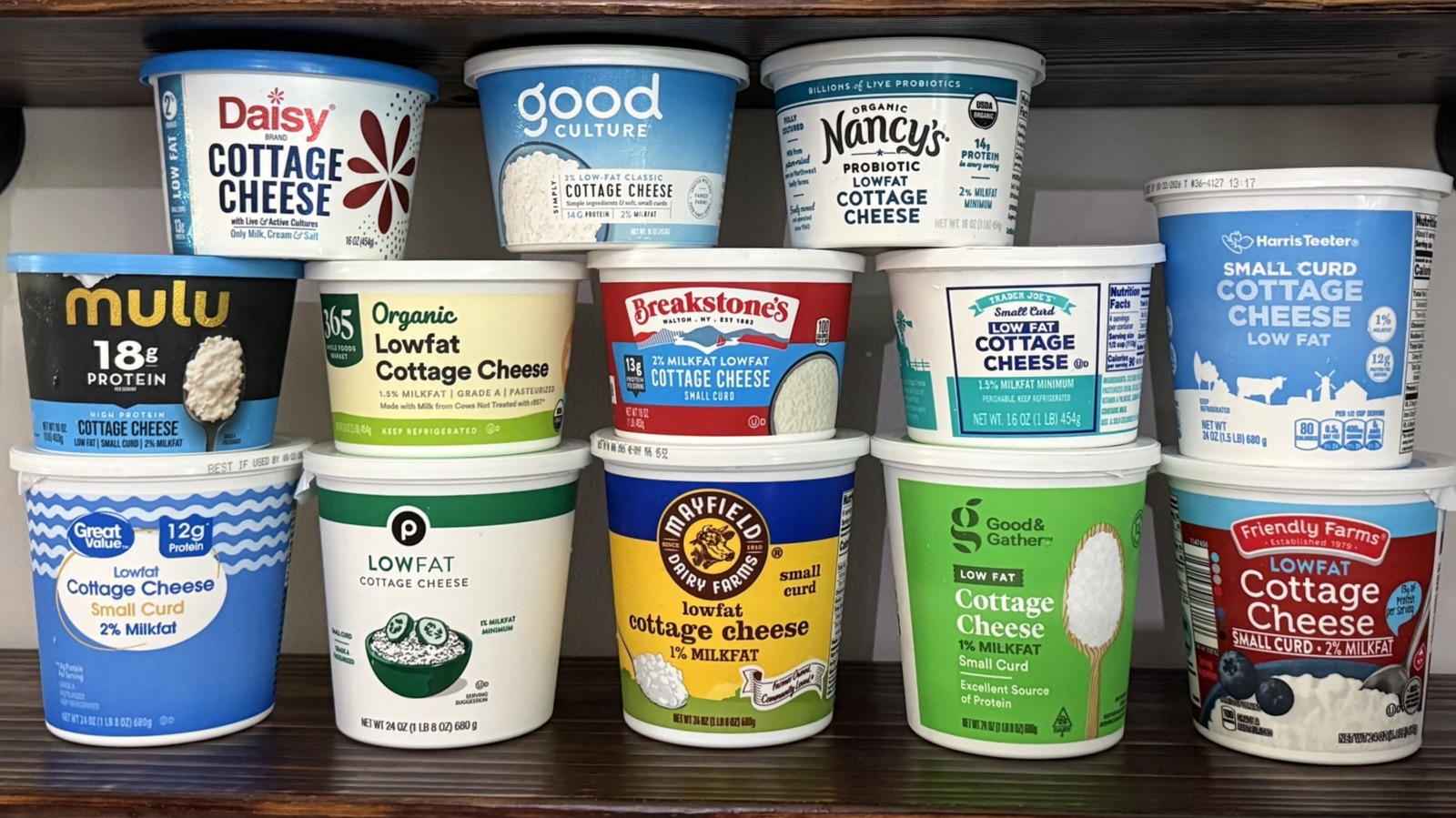 I Tried And Ranked 13 Popular Cottage Cheese Brands