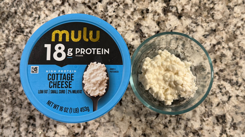 MULU cottage cheese container and bowl