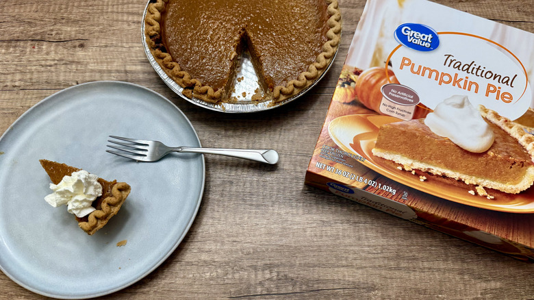 Great Value pie slice cut out