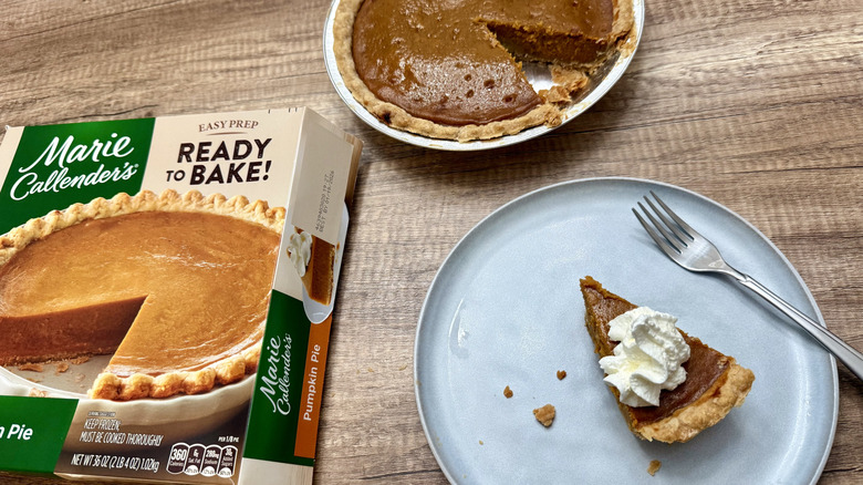 Marie Callender's cut pie slice