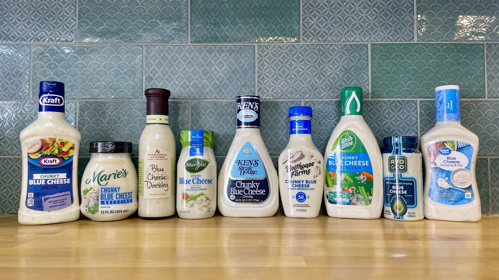 I Tried And Ranked 9 Blue Cheese Dressing Brands