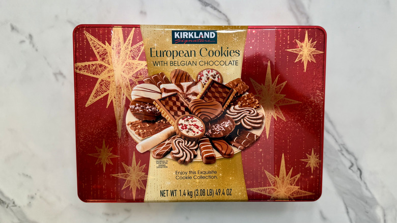 Kirkland Signature European Cookies tin