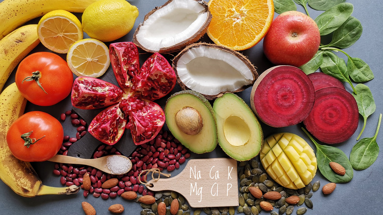 produce high in electrolytes