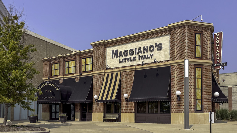 Exterior of Maggiano's Little Italy restaurant