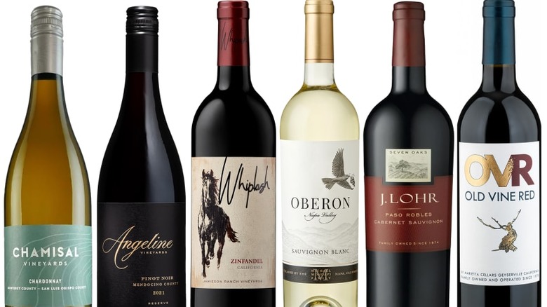 Wine.com mixed wine selection