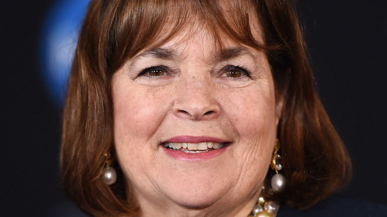 Ina Garten smiling face close up