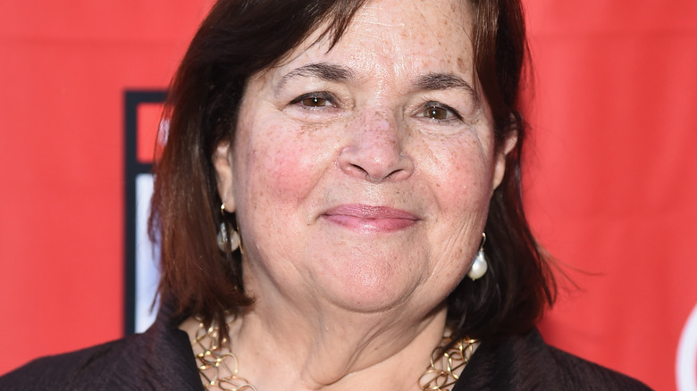 Ina Garten smiling at event 