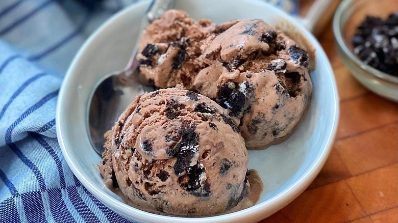 Ina Garten's Milk Chocolate Oreo Ice Cream