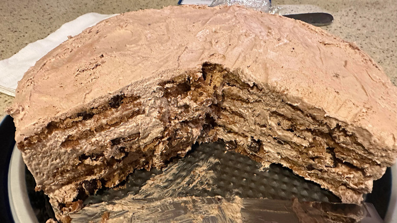 Ina Garten's Mocha Chocolate Icebox Cake
