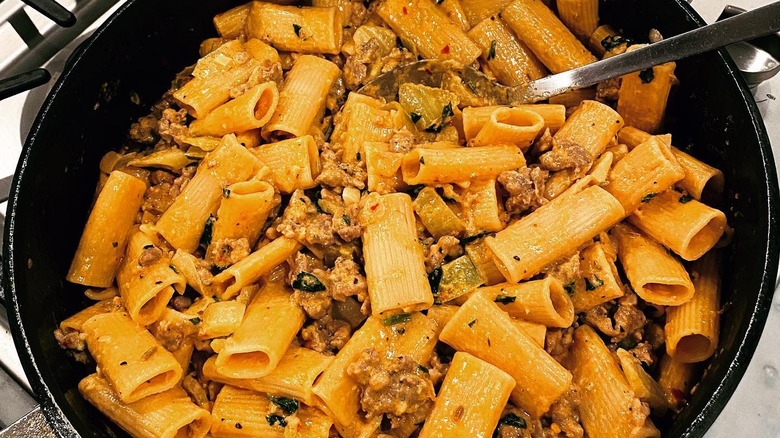 Ina Garten's Rigatoni with Sausage & Fennel