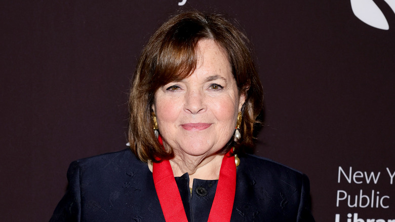 Ina Garten smiling at New York Public Library event