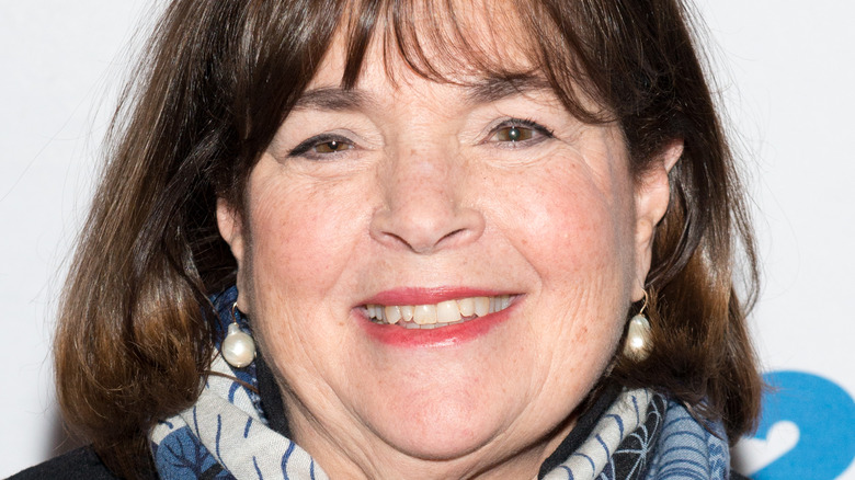 Ina Garten smiling at red carpet event