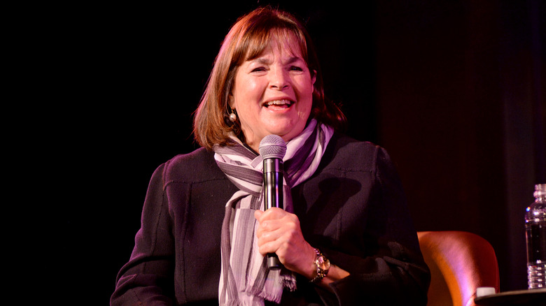 Ina Garten smiling on film festival red carpet