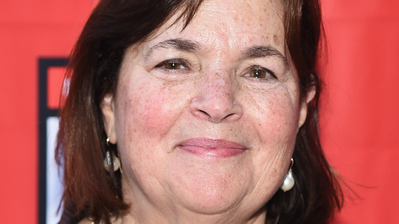 Ina Garten smiling at red carpet event