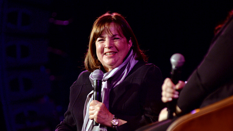 Ina Garten on stage at 2019 New Yorker Festival