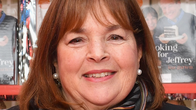 Ina Garten at a book signing