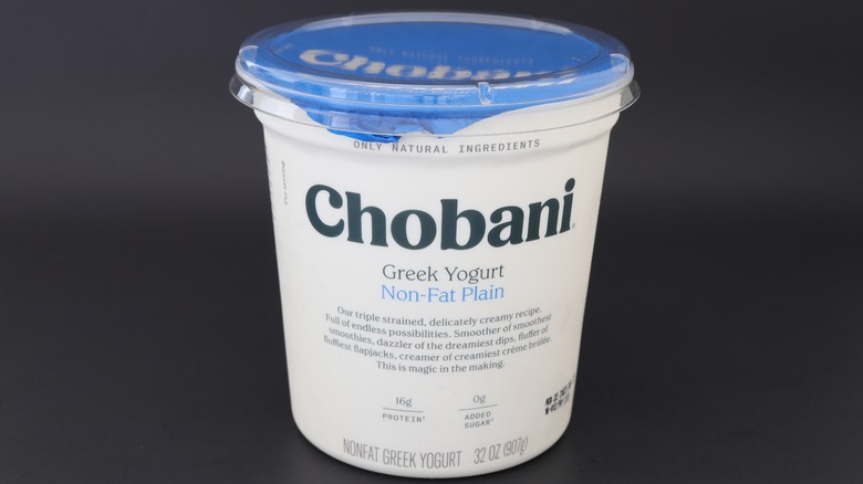 Chobani Greek yogurt